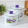 Set of pots "violet", 2 items: 3.5 l, 5.5 l, enameled lids, induction, color mix