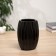 VAZA Ceramics Table "Thiago" City, D-7CM, 14x9.5 cm, black