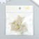 Decor for creativity plastic "Brilliant stars" gold 3.8x3.8 cm