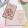 Postcard "Beloved Grandma!" Congrev, embossing, flowers, cakes, 12.5x19.4 cm