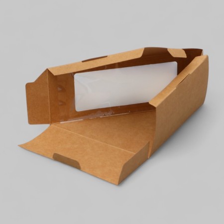 Packaging for sandwiches, craft 17*12*12*6.5 cm-2
