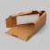 Packaging for sandwiches, craft 17*12*12*6.5 cm