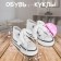 Doll sneakers, sole length 7.5 cm, white color