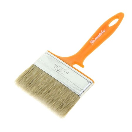 Brush flat Matrix facade, 100x12 mm, plastic handle, natural bristles