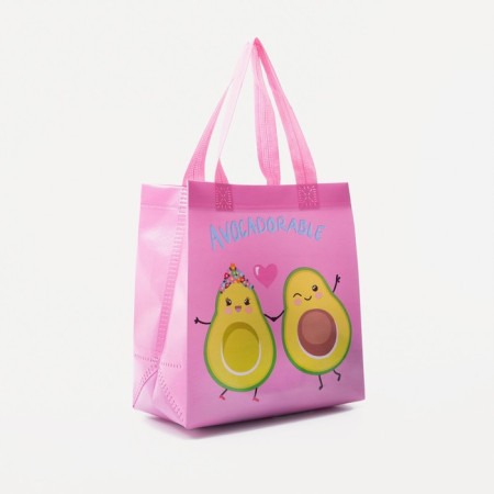 Baby bag without fastening, pink color