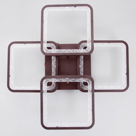 Causteen with PDU 1837/4CF LED 144W 3000-6000k Dimmer Coffee 59x59x11 cm Bayerlux-6