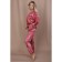 Female trousers, size 46, red color