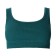 Top female shortened Mist Old School size 46, green color