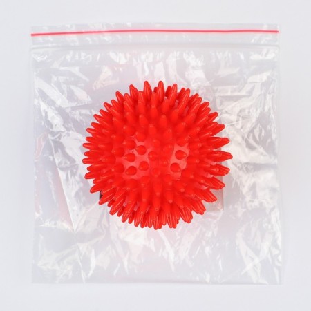 Massage ball Ø9 cm., Red color, crumb me-10