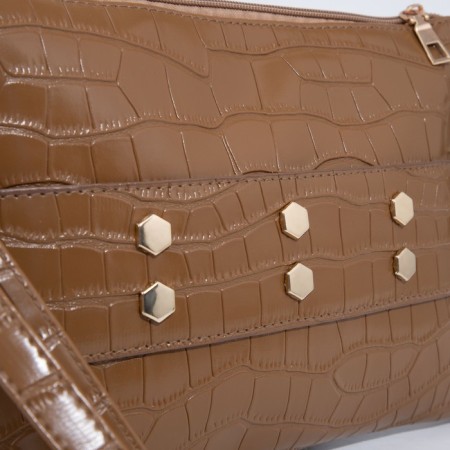 Lightning bag bag, brown color-3