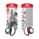 Scissors 3 in 1, Erichkrause "Santoku", 20.5 cm, for paper, coach, nippers, blister