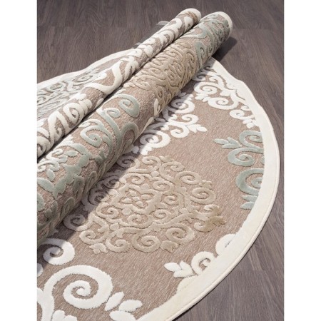 Round Ragolle Genova carpet, size 200x200 cm, color 655590-1