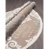 Round Ragolle Genova carpet, size 200x200 cm, color 655590