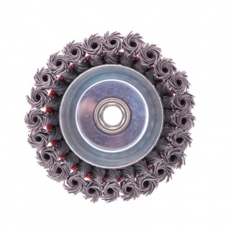 Matrix ushm brush, d = 100 mm, m14, cup, twisted wire 0.8 mm-1