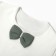 A set for a boy, the color is green, height is 74 cm
