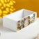 Kashpo Floristic Wooden "Provence No. 7" 24.5x14.5x8 cm