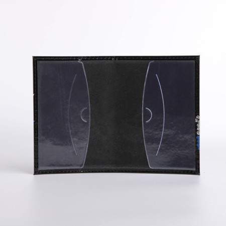 Cover for passport, black color-4