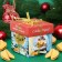 Sanding cookies with youth predictions "Miracles fly to you!", Red, 35 g, 5 pcs
