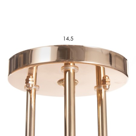 Caty Caty 3x60W E27 gold 48x48x28cm-4