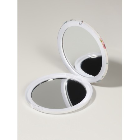Folding mirror “unicorns”, d = 7.3 cm, with an increase, white color-2