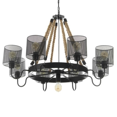 Lamp "Richard" 8he27 60W black 75x75x35-75cm Bayerlux-1