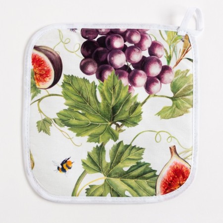 Ethel Kitchen set "Fruit Garden", a towel 40x73 cm, a grade 19x19 cm, apron 60x65 cm-9