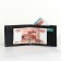 Male purse for magnet, clip for bills, separation for SIM cards, black color