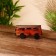 Souvenir "Bus" Tikovy tree 13x4.5x7 cm