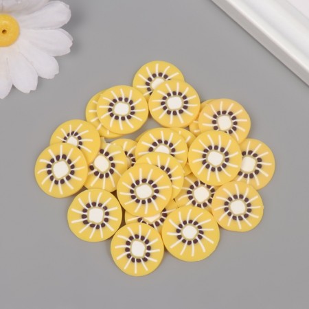 Decor for creativity PVC "Lemon in the context" set of 20 grams 0.3x2x2 cm-1