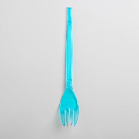 Plastic forks, set 6 pcs., Mix colors-1
