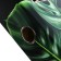 A4, 75 mm, Devente tropicana, laminated cardboard, black/green, collapsible.