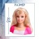Doll of a mannequin for creating a hairstyle, with accessories "Fashion Image", a cold heart