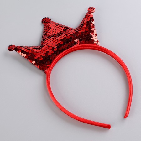 Carnival set "Stylish Princess": Rain, Red Dress with Crown, Height 104-110 cm-9