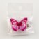 Hair hair clip luminous "butterfly", 3.6 x 3 cm