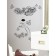 Interior stickers "Manicure" 28x65 cm black