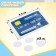 Parking "Basement Station", with a payment card, blue color