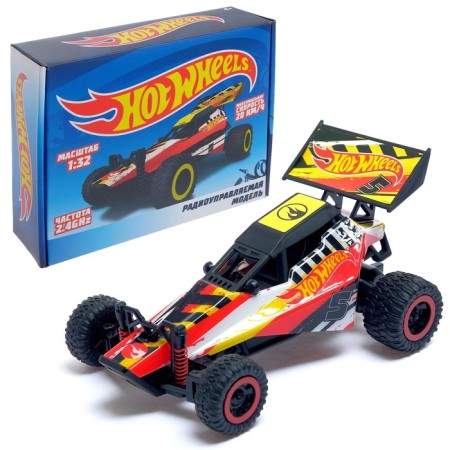 Radio -controlled buggy, 2.4ghz, 2WD, speed up to 20 km/h, scale 1:32, turmeric remote