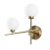 Sconces Arte Lamp Bolla-Picolo A3988AP-2AB, G9, 2x25 W, 12x32x29 cm, bronze