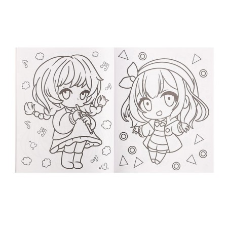 Coloring anime "Baby Chibi"-4