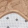 Bathroom mat Ethel "Pattern", col. Beige, 40x60 cm