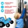 Magnetic maxi-puzzles "Blue Tractor on the Farm", in a metal box