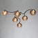 Vita chandelier, size 80x18x80 cm, 360W 6xe27