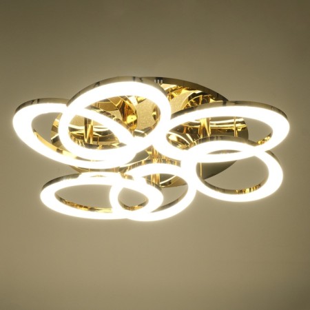 Causteen with PDU "Mons" 6xled 285W 3000-6000k gold 97x97x15 cm-4
