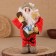 Amulet-domestova "Glory in a linen cap, with an ax and firewood", 30x18x10 cm, mix