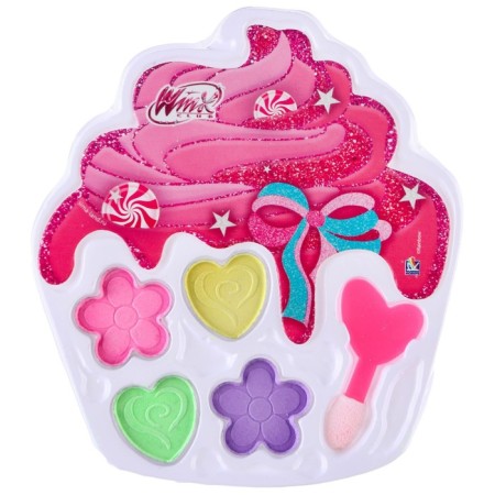 A set of cosmetics, shadows 4 colors, lip gloss "Bloom and Stella", Winx-4