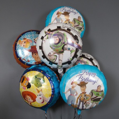 Foil ball 18 "History of toys", circle-1