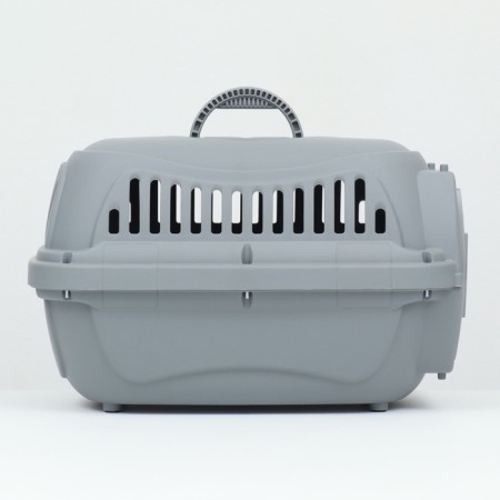Carriage for animals plastic 47x32.5x30 cm, gray-2