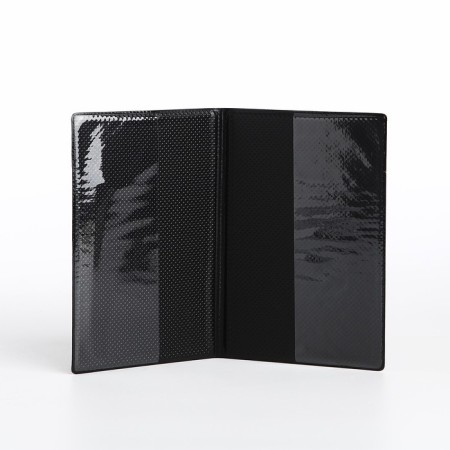 Cover for passport, black color-5