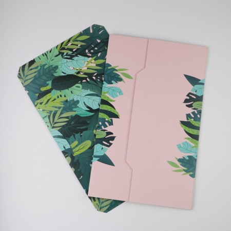 Gift folding box, packaging, “tropics”, 26 x 26 x 8 cm-6