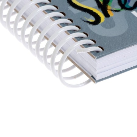 Sketchbook, square 170 x 170 mm, 80 sheets, on the crest, Street Style, hard cover, block 120 g/m²-2